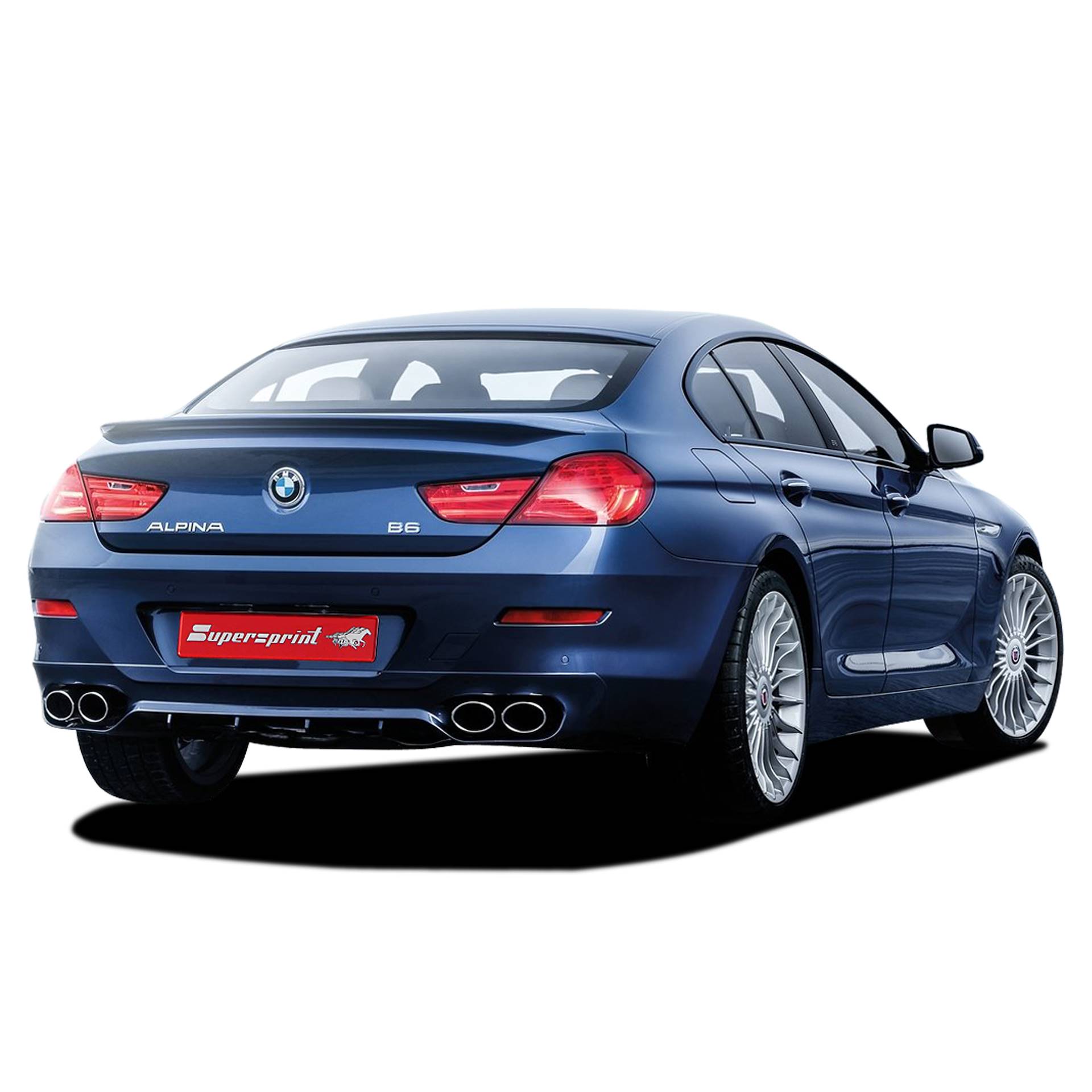 Neue Supersprint Auspuff für ALPINA B6 Gran Coupè (F06) 4.4i V8 Bi-Turbo (540 PS / 600 PS) 2014